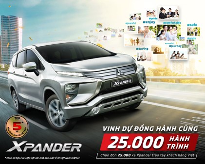 Mitsubishi Xpander xác lập doanh số bán hàng ấn tượng – 25.000 xe giao đến tay khách hàng